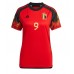 Belgicko Romelu Lukaku #9 Domáci Ženy futbalový dres MS 2022 Krátky Rukáv